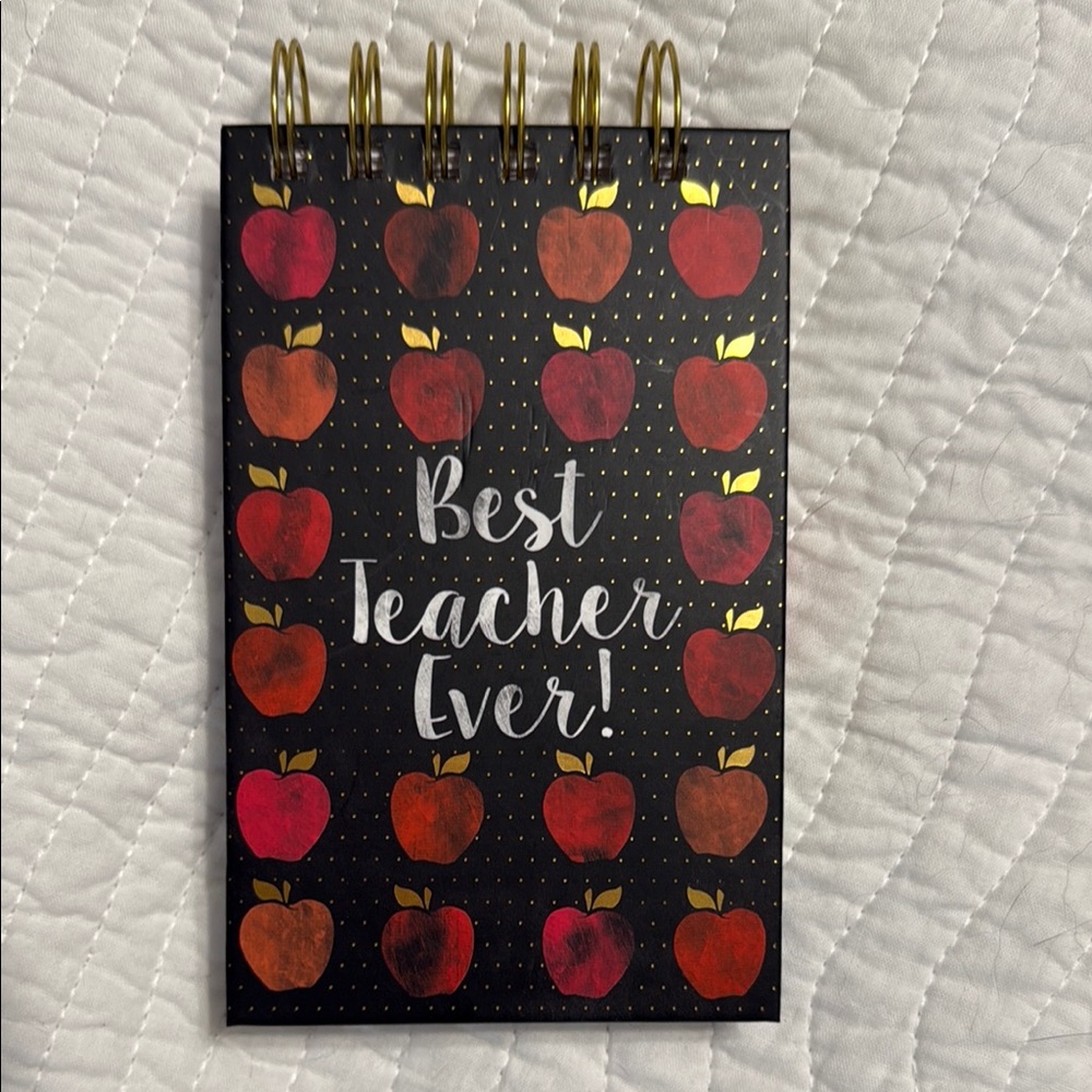 Best Teacher Ever Spiral Notebook